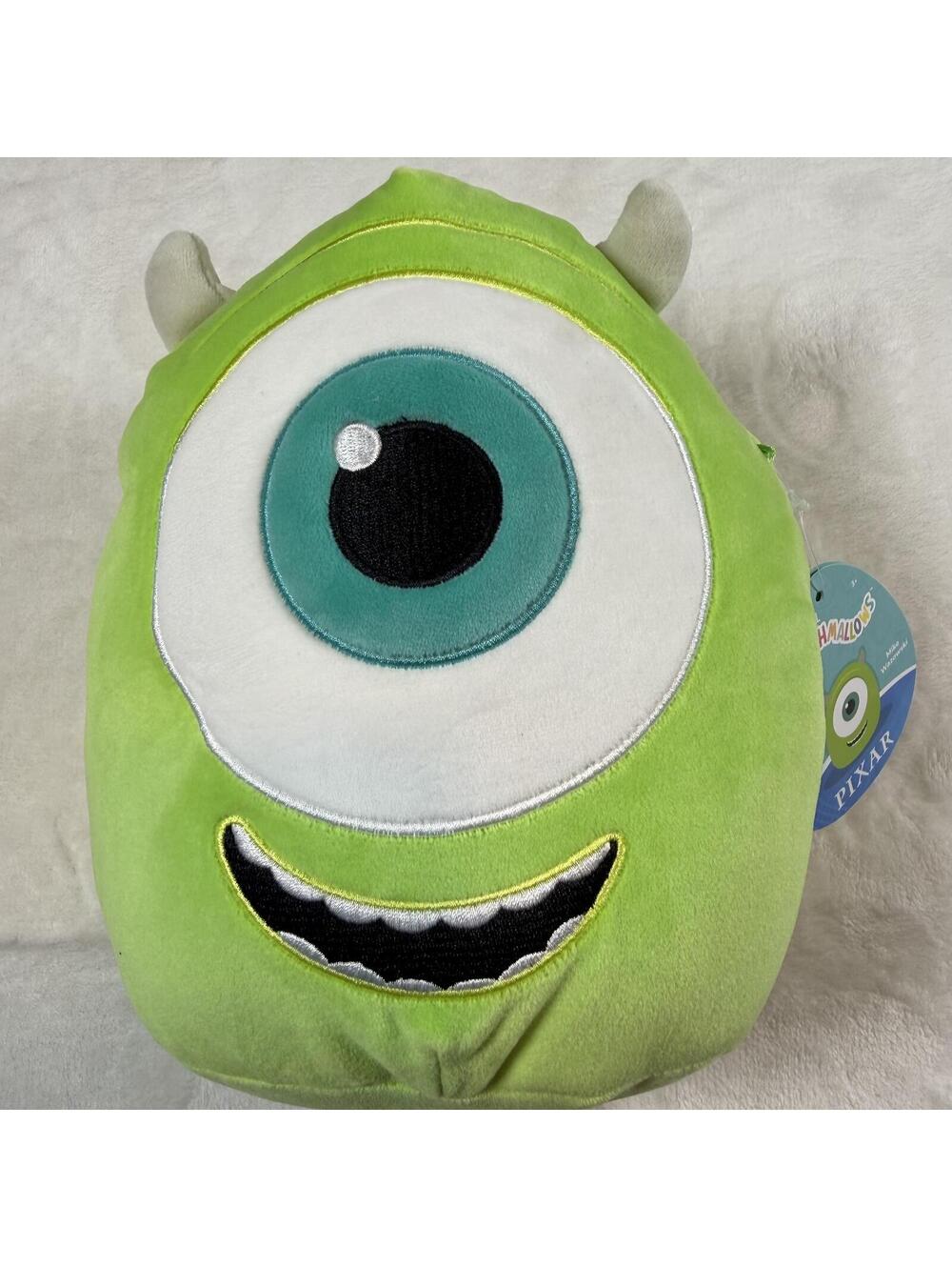 8” Squishmallows Pixar Mike Wazowski Plush Toy